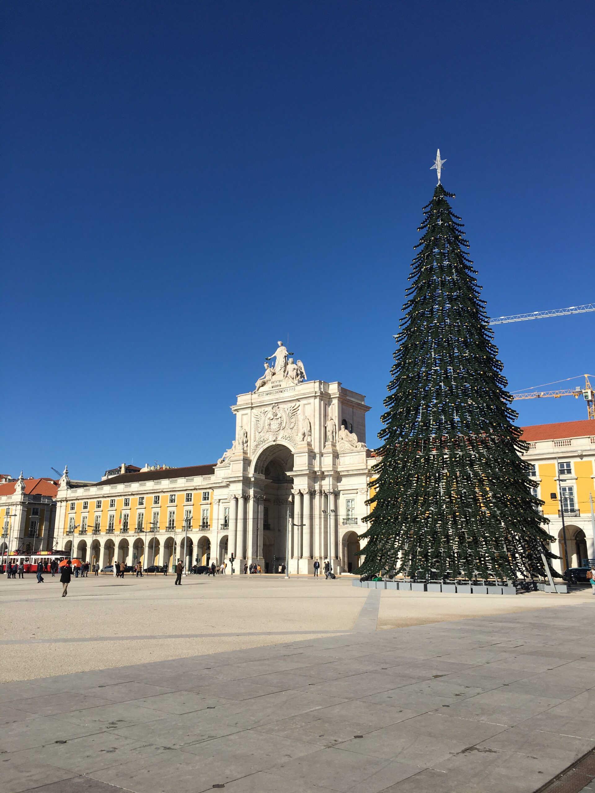 Les illuminations de noël à Lisbonne en 2023