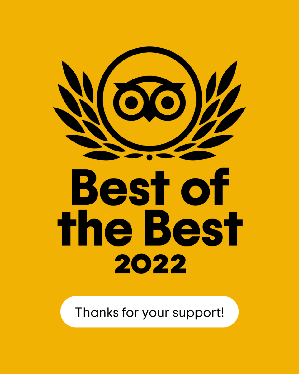 Tripadvisor Best of the Best 2022
